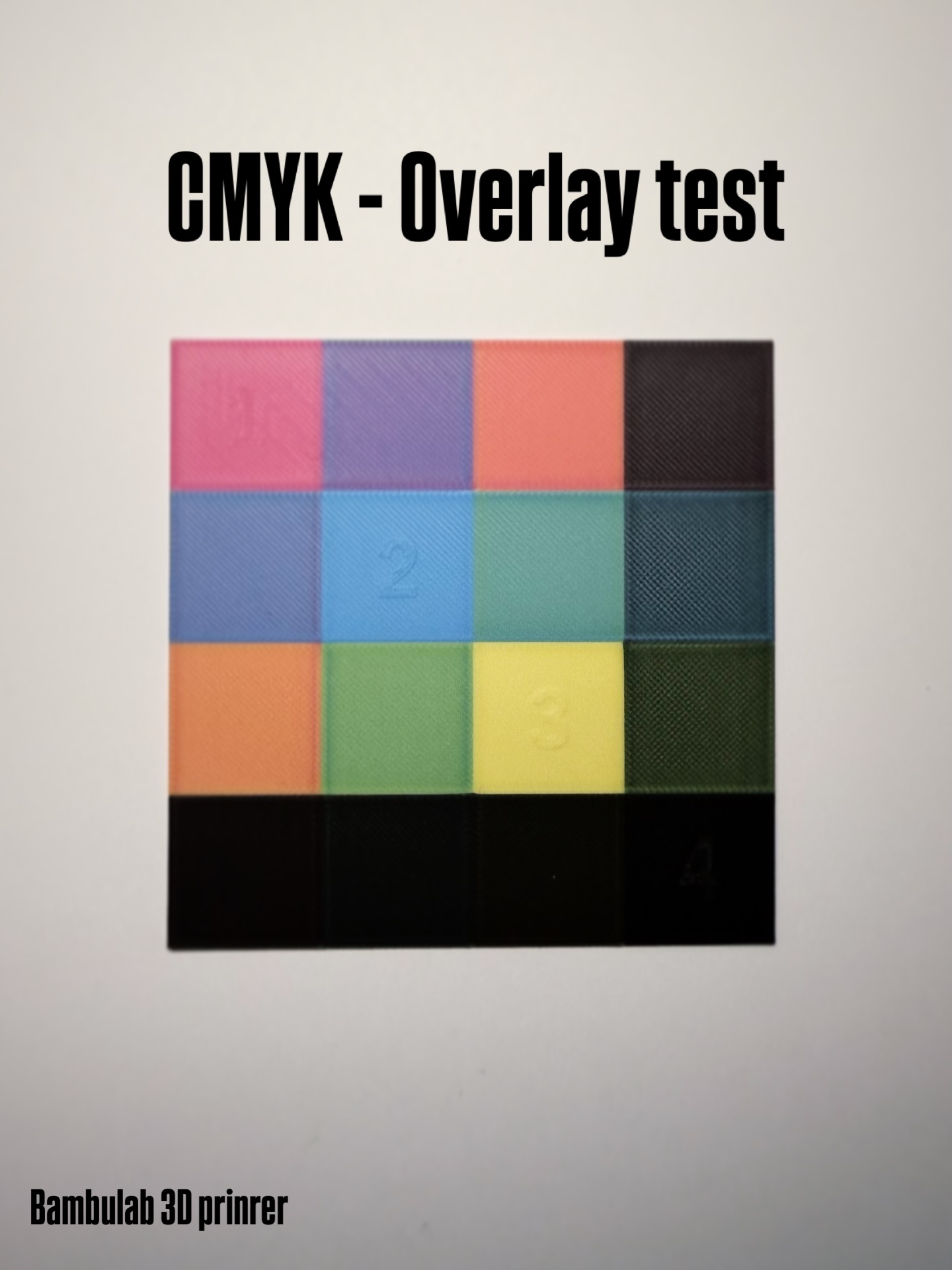 Step out from 2D

#bambulab #cmyk #extrudr