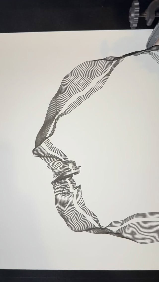 A tiny behind-the-scenes update: my plotter is taking an unexpected maintenance break.
This means some orders will ship a little later - thank you for your understanding and support. 🙌
I’ll keep you updated and get everything running smoothly again soon. 💛
#artiststudio #penplotterart #lineworkart