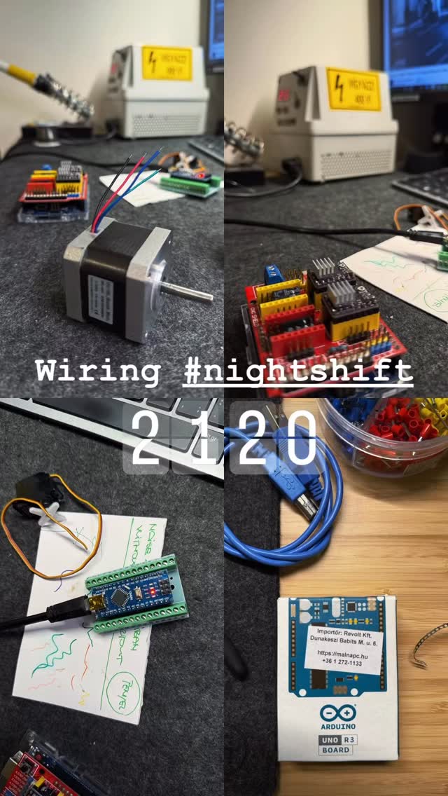 Let’s try something totally different. ⚙️
Yes, there’s always a “better” way — but I’m wired like an inventor: I need a project to build.

This setup controls a servo via Arduino Nano, driven directly by the spindle speed signal.
Digital signal → physical motion.
Simple. Experimental. Effective.

#Arduino #CNC #ServoControl #CreativeEngineering #Mechatronics HardwareExperiment BuildInPublic TechArt DigitalToPhysical